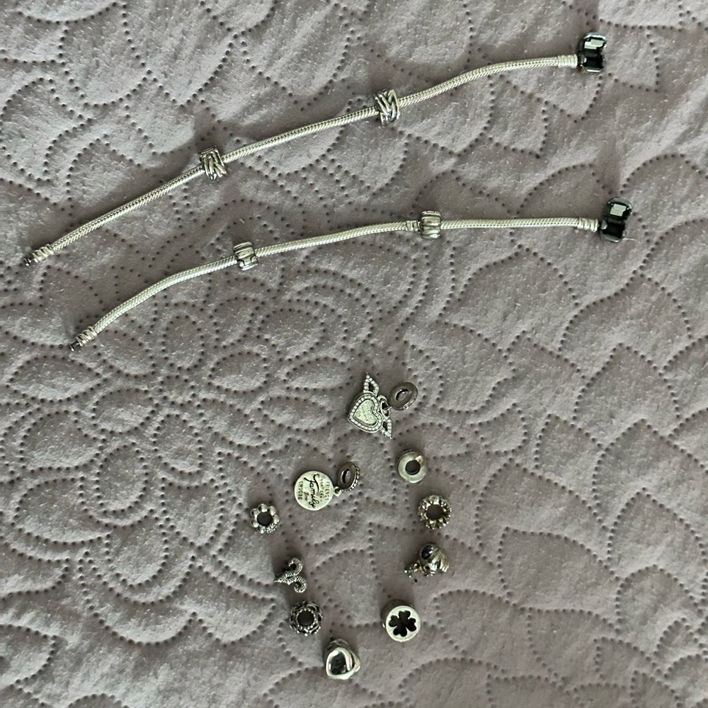 Bundle pandora charm bracelets